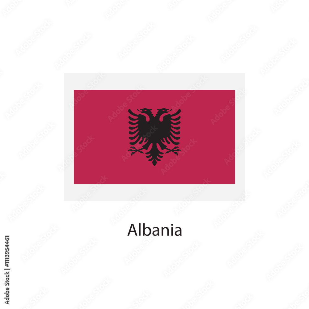 Flat square icon of Algeria flag. Simple vector illustration. Flat square icon of Algeria flag. Simple vector illustration.