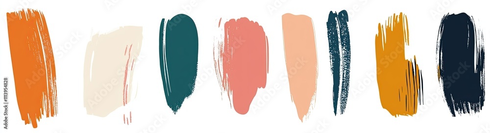 Creative Brushstroke Collection: Vibrant Hand-Drawn Shapes for Unique Design Projects Creative Brushstroke Collection: Vibrant Hand-Drawn Shapes for Unique Design Projects