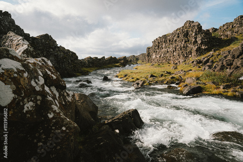 mountain river in the mountains