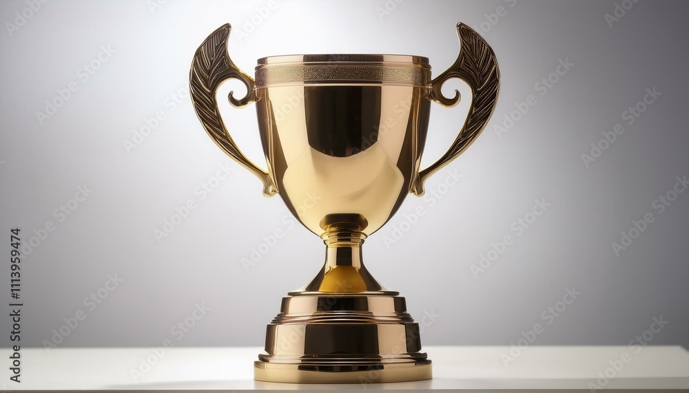 The cup symbolizes victory and achievement in sports. The cup symbolizes victory and achievement in sports.