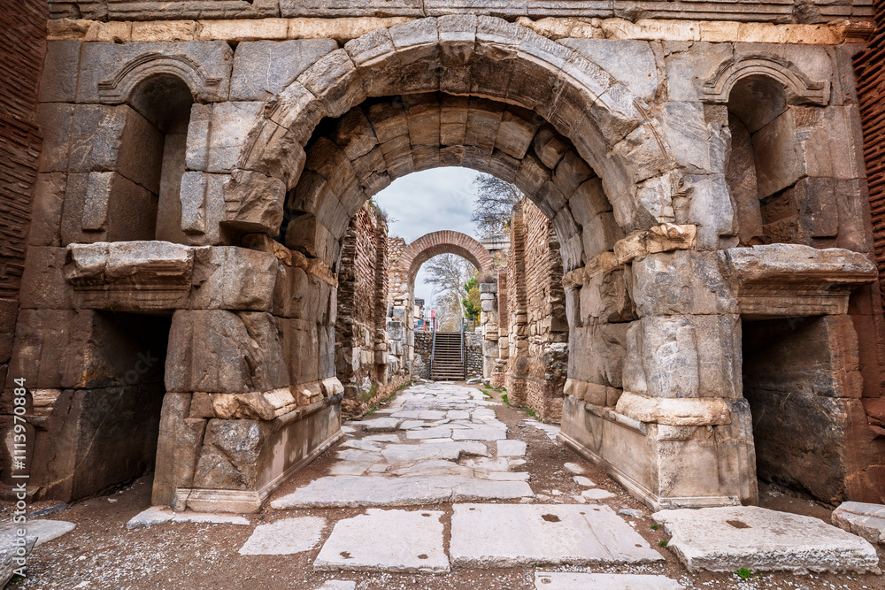 Lefke Gate of Nicea Ancient City, Iznik Town of Turkey Lefke Gate of Nicea Ancient City, Iznik Town of Turkey