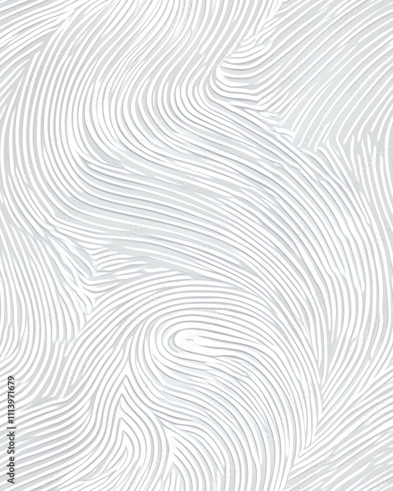 A pattern of light gray wavy lines on a white background A pattern of light gray wavy lines on a white background
