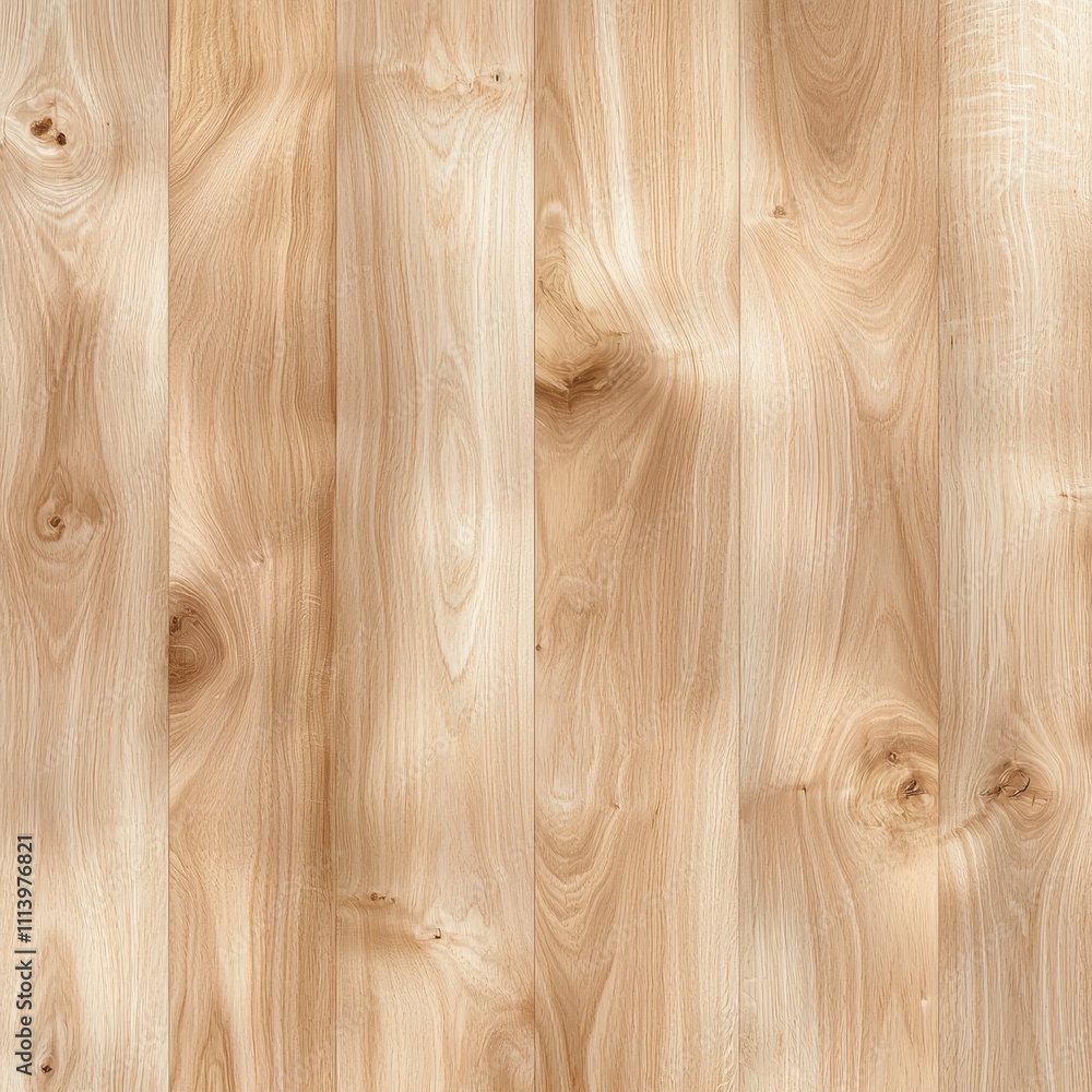 Close up of a Light Oak Wood Texture with Smooth and Even Grain Pattern Close up of a Light Oak Wood Texture with Smooth and Even Grain Pattern
