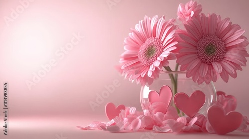 The Beautiful Pink Flower Arrangement