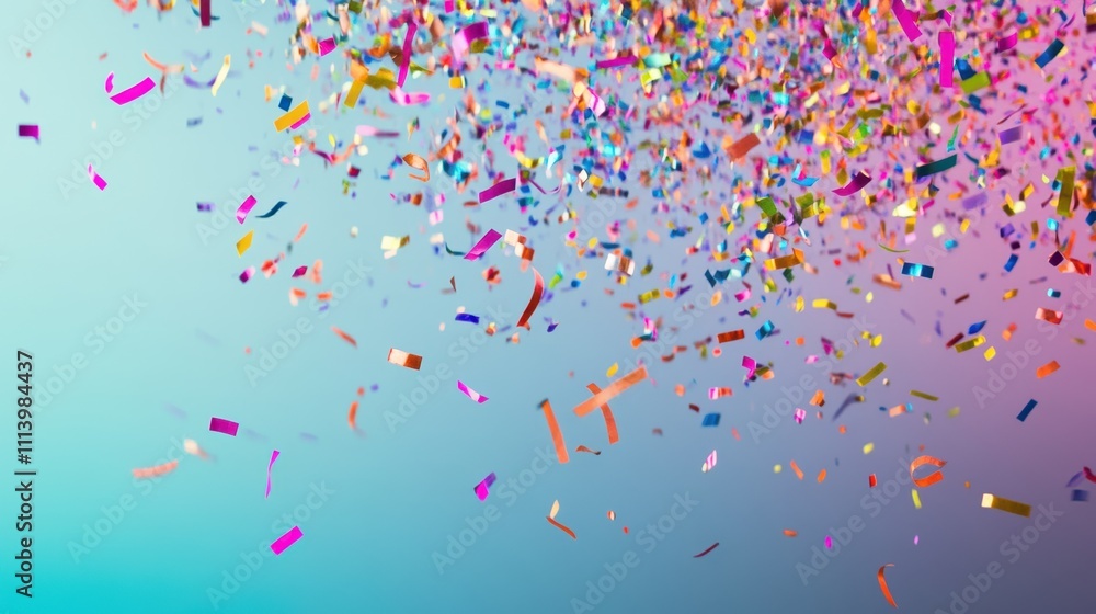 The Colorful Confetti Explosion The Colorful Confetti Explosion