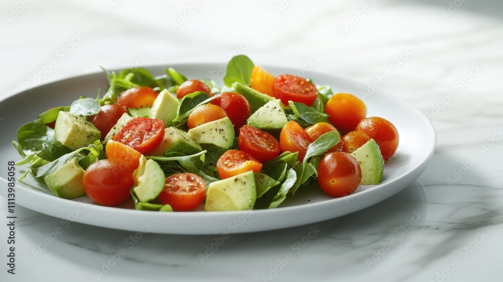 The Fresh Colorful Salad The Fresh Colorful Salad