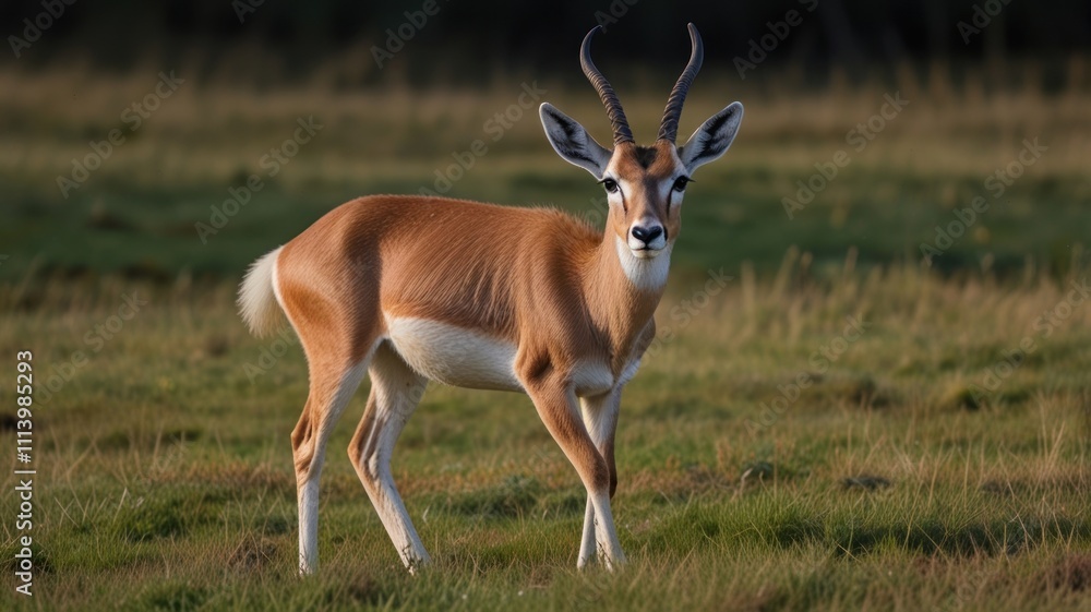 Impala in Grassland Impala in Grassland
