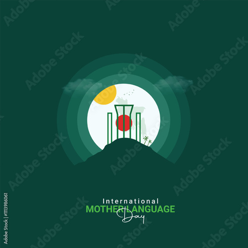 International Mother Language Day Creative Design, Mother Language Day Social media post