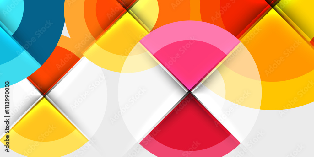 Techno circles and semi circles. Vector Illustration For Wallpaper, Banner, Background, Card, Book Illustration, landing page Techno circles and semi circles. Vector Illustration For Wallpaper, Banner, Background, Card, Book Illustration, landing page