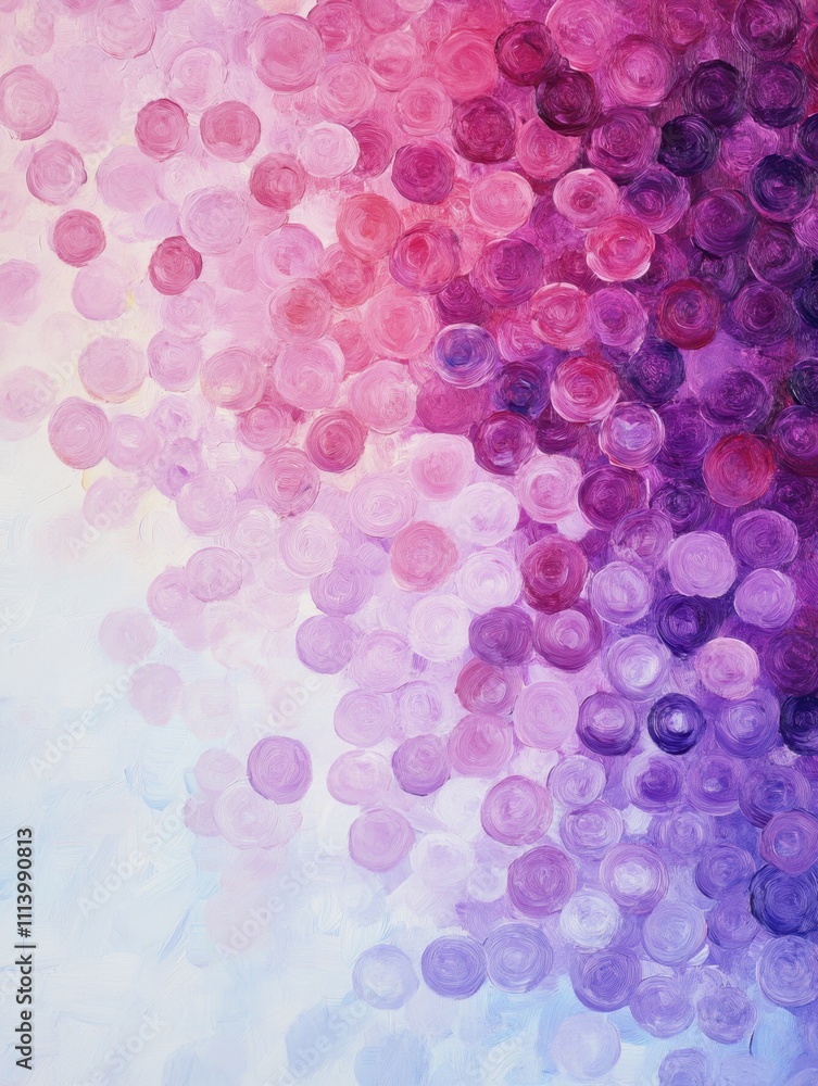 A vibrant gradient of pink and purple circles creates a soft, abstract background, evoking a sense of calm and creativity. A vibrant gradient of pink and purple circles creates a soft, abstract background, evoking a sense of calm and creativity.