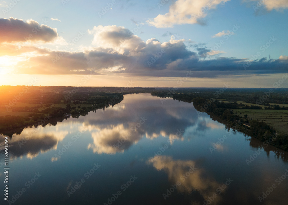 Obraz premium reflet matinal