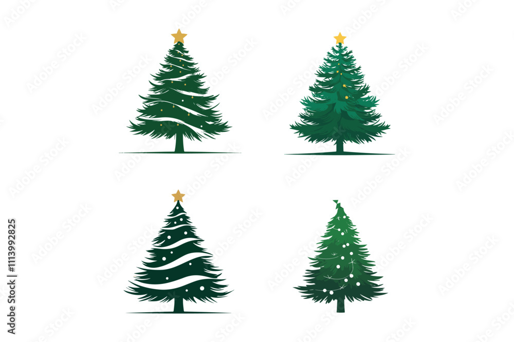 christmas tree isolated on white christmas tree isolated on white