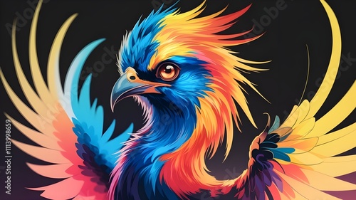 colorful bird