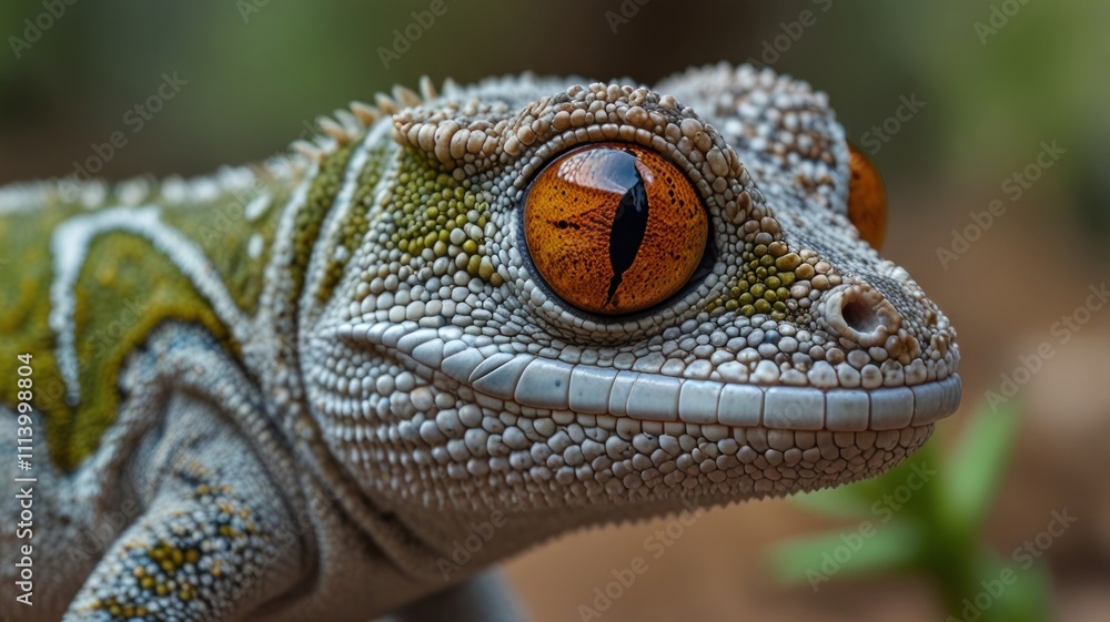 Obraz premium Gecko Portrait