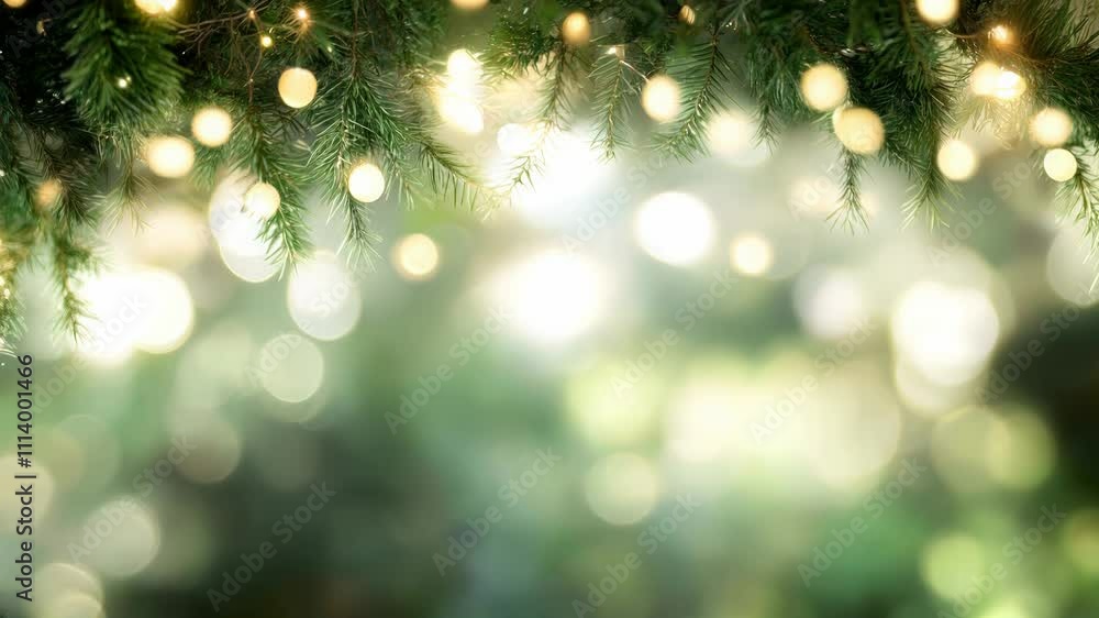 Unexpectedly magical ambiance unfolds with twinkling lights and soft greenery, perfect for holiday gatherings or peaceful moments in nature. A serene backdrop complements the festive spirit Unexpectedly magical ambiance unfolds with twinkling lights and soft greenery, perfect for holiday gatherings or peaceful moments in nature. A serene backdrop complements the festive spirit