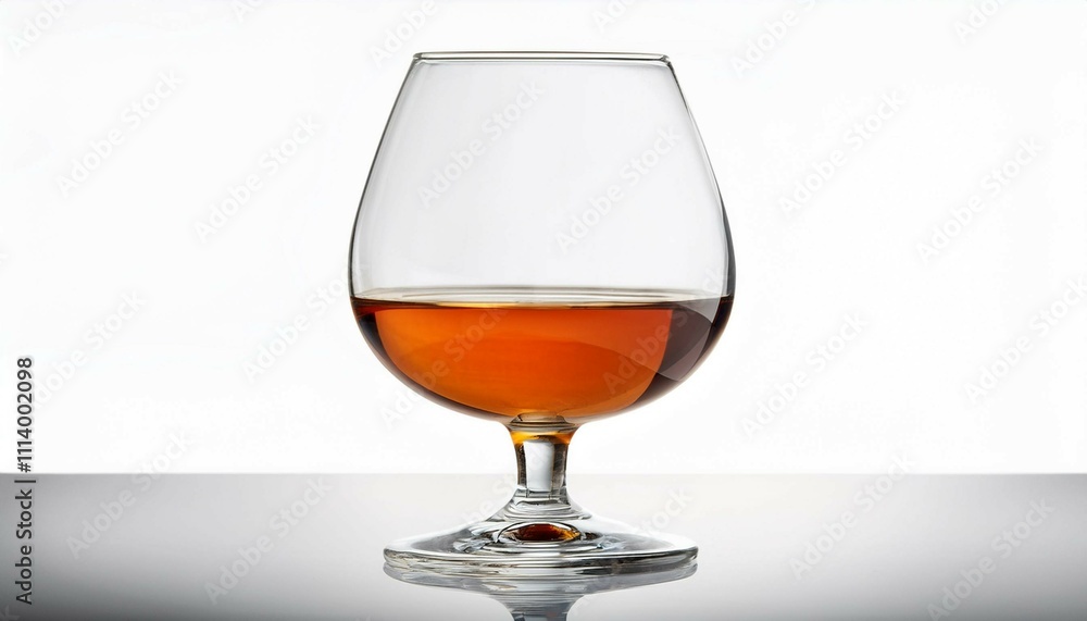 glass with cognac glass with cognac