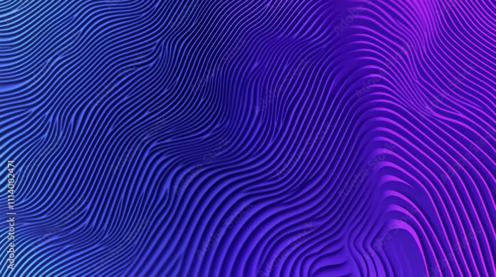 Vibrant Blue Abstract Waves with Dynamic Flow Vibrant Blue Abstract Waves with Dynamic Flow