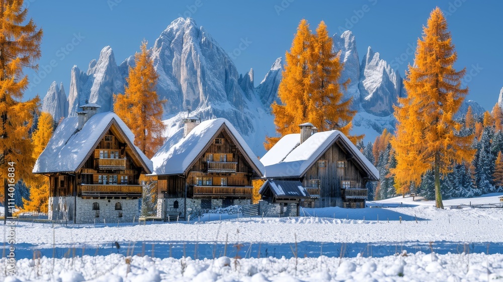 Discover stunning mountain landscapes with vivid colors and crystal clear skies for your desktop