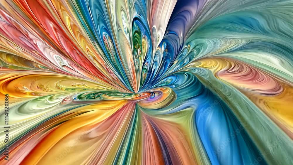 Colorful swirling abstract design with vibrant hues and dynamic patterns creating a sense of movement and energy Colorful swirling abstract design with vibrant hues and dynamic patterns creating a sense of movement and energy