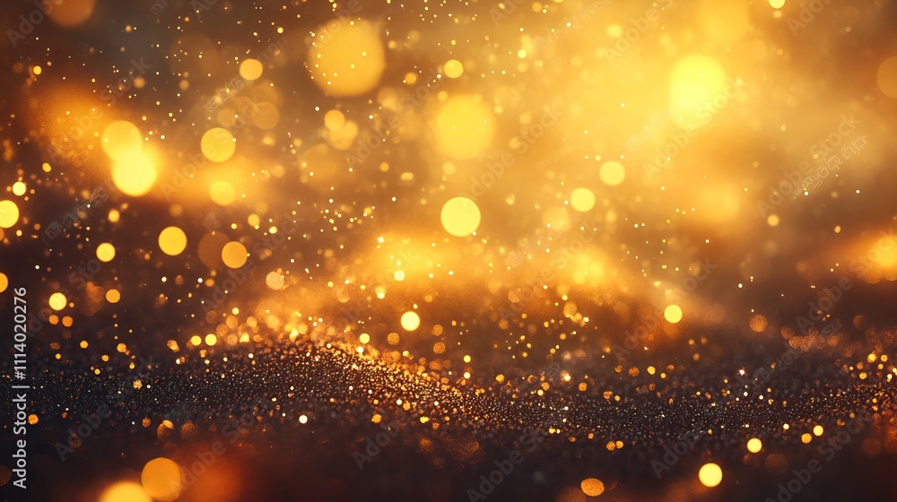 Golden candle lights create a warm and inviting atmosphere, illuminating the edges of a festive background. The blurred effect adds a touch of mystery and magic Golden candle lights create a warm and inviting atmosphere, illuminating the edges of a festive background. The blurred effect adds a touch of mystery and magic