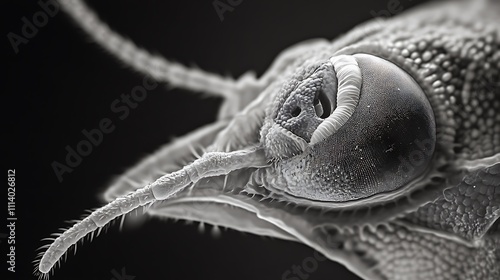 Extreme Closeup Of Insect Eye And Appendage photo