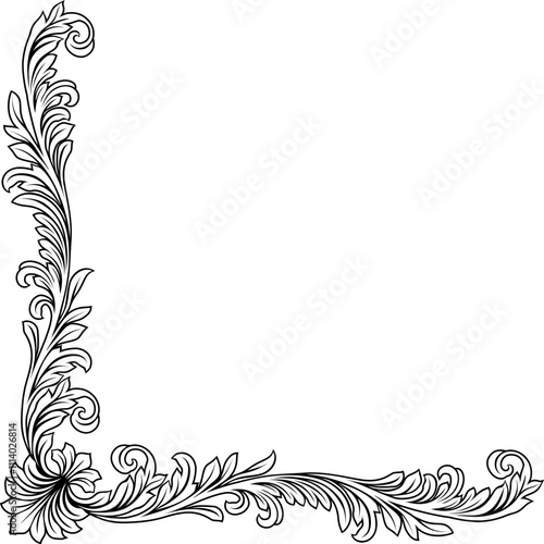 A filigree heraldic crest m...