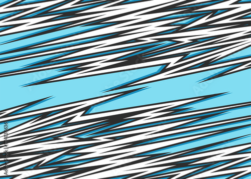 Abstract background with reflective seamless sharp arrow line pattern