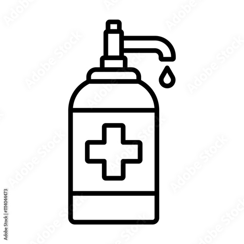 Hand Sanitizer Icon