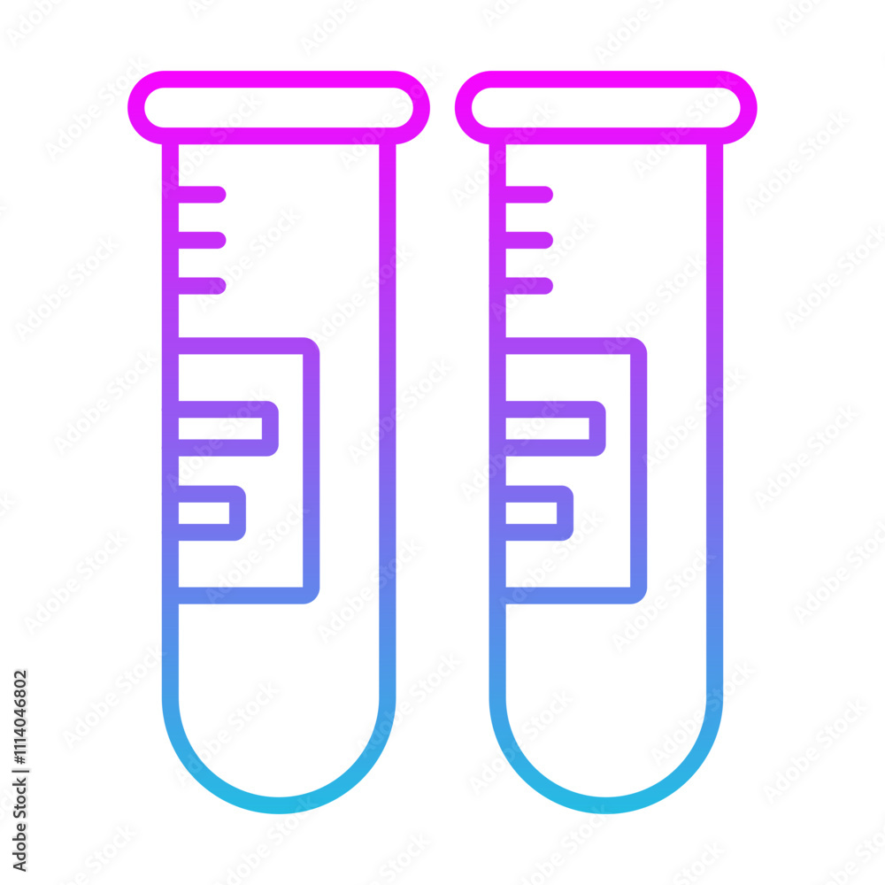 Test Tubes Icon Test Tubes Icon