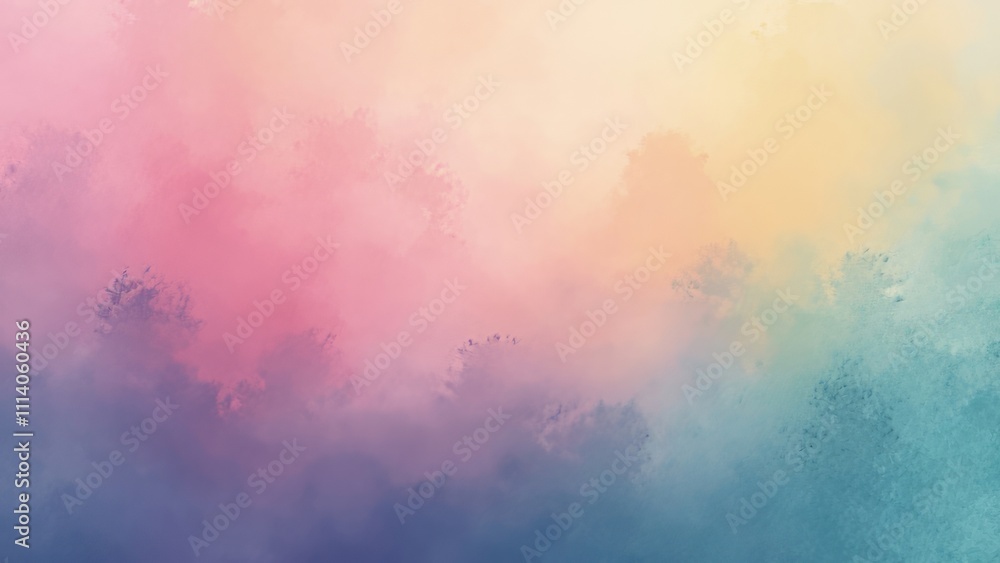 Abstract pastel gradient blending pink, blue, and purple shades, creating a smooth transition. Minimalist artistic concept Abstract pastel gradient blending pink, blue, and purple shades, creating a smooth transition. Minimalist artistic concept