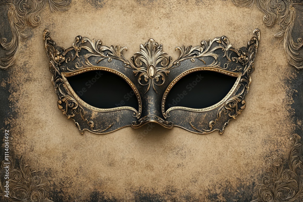 Historical, luxury, expensive, upper class celebration, ball etc. mask Historical, luxury, expensive, upper class celebration, ball etc. mask