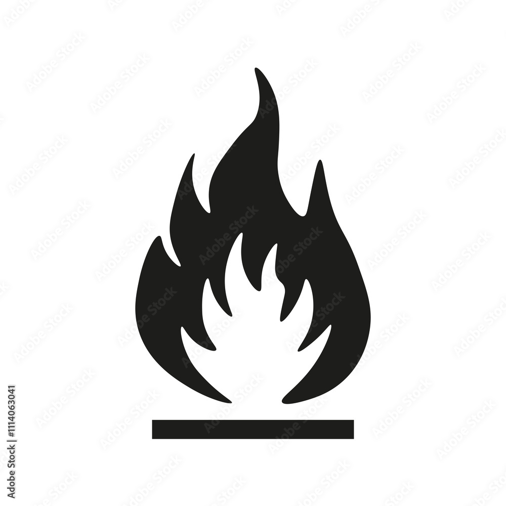 Black fire icon, logo, sign isolated. PNG with transparent background. Clipping path. Flat lay Black fire icon, logo, sign isolated. PNG with transparent background. Clipping path. Flat lay