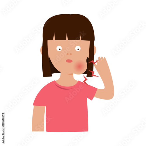 mumps virus infection disease concept