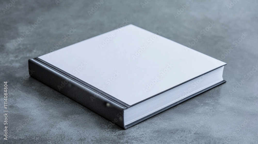 Book factory. A minimalist book with a plain cover resting on a textured surface, ideal for writing or note-taking. Book factory. A minimalist book with a plain cover resting on a textured surface, ideal for writing or note-taking.