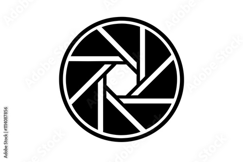 shutter vector glyph flat icon