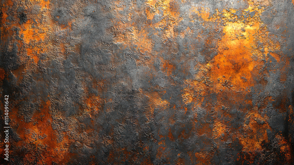 Distressed metallic surface ideal for grunge-style designs and art Distressed metallic surface ideal for grunge-style designs and art