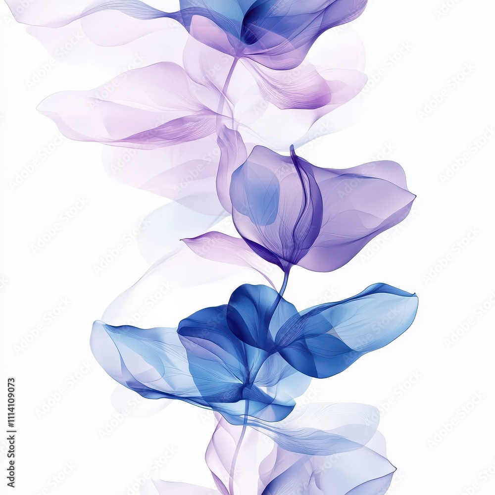 A seamless gradient flows from rich blue to gentle purple, elegantly accentuating isolated elements against a pristine white backdrop. A seamless gradient flows from rich blue to gentle purple, elegantly accentuating isolated elements against a pristine white backdrop.