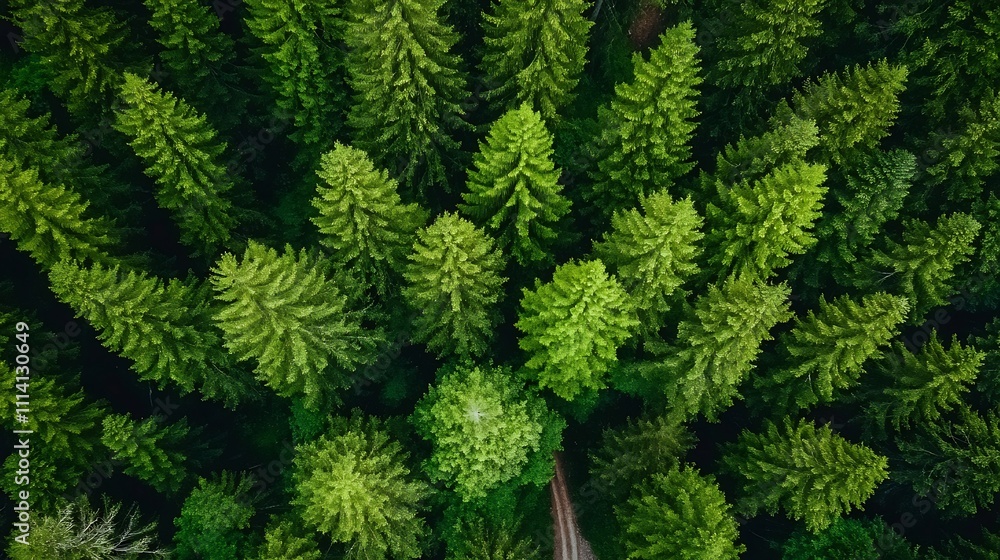 Expansive Aerial Forest Canopy Showcasing Lush Biodiversity and Ecological Richness Expansive Aerial Forest Canopy Showcasing Lush Biodiversity and Ecological Richness