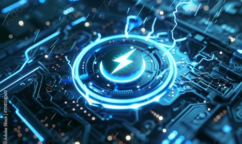 lowing green power neon futuristic energy storage, high capacity rechargeable lithium ion battery