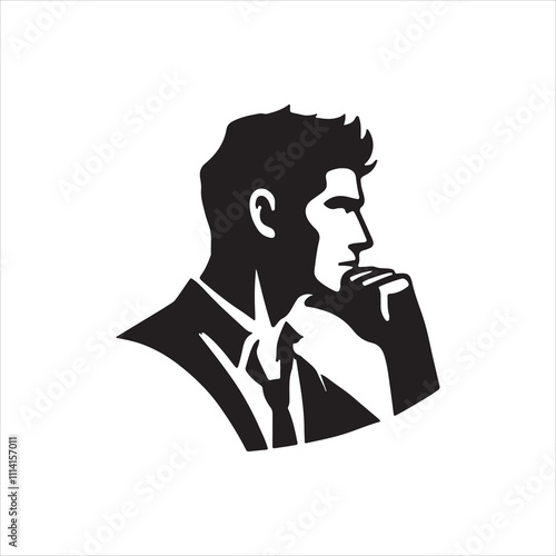 person smoking cigar