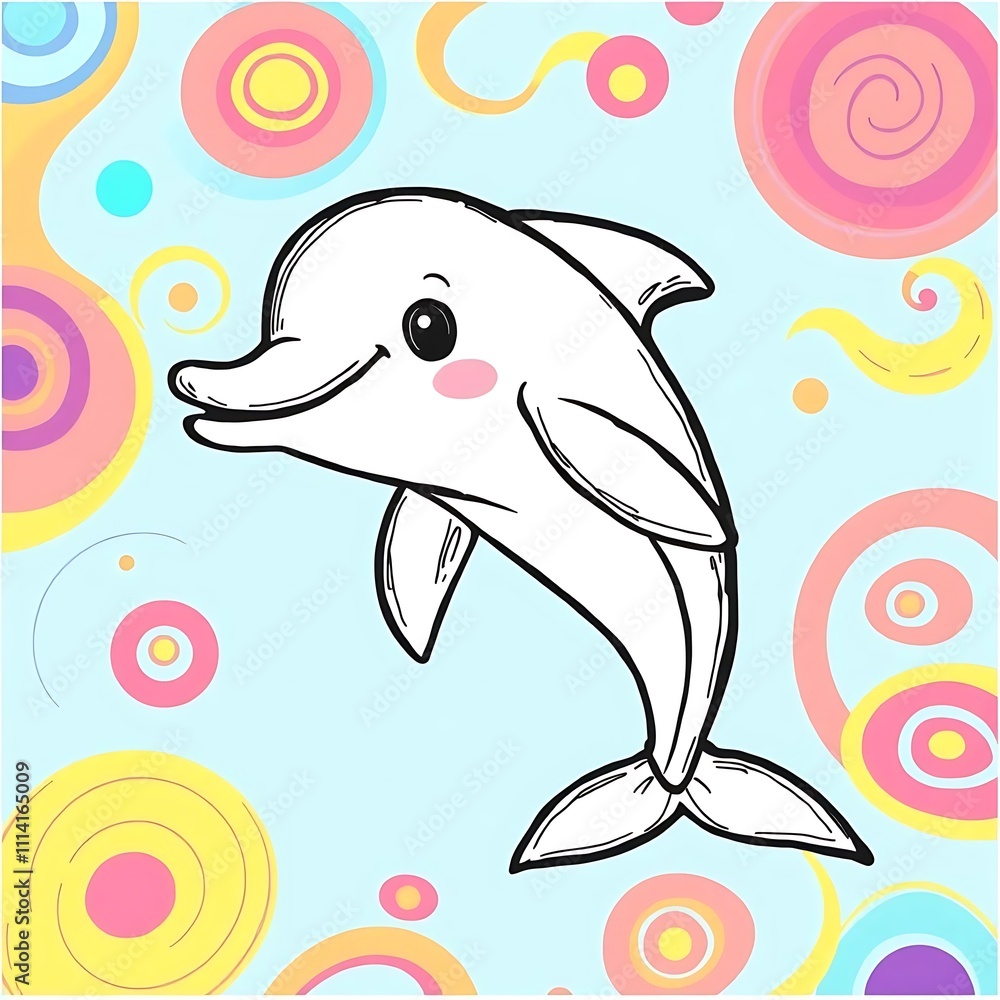 Obraz premium dolphin jumping out of water