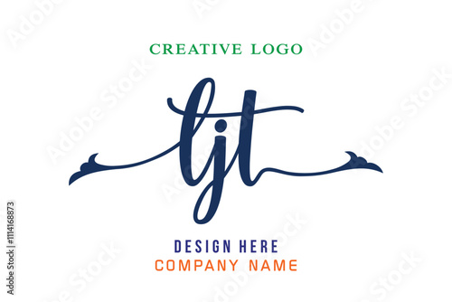 LJT  lettering logo is simple, easy to understand and authoritative