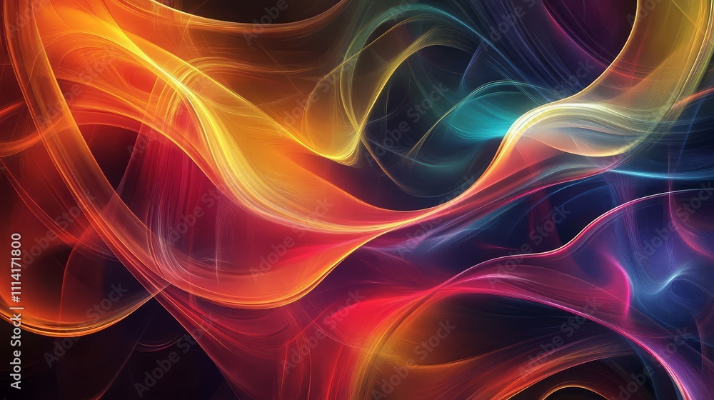Naklejka premium beautiful abstract multicolor background