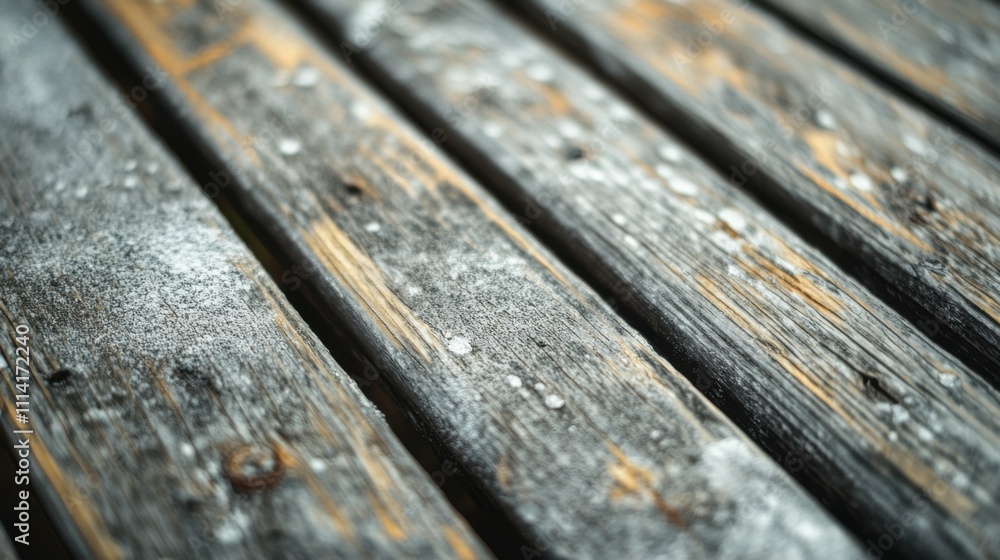 A close-up shot of the deck board's surface, capturing the details and any texture, with the surrounding area softly blurred. A close-up shot of the deck board's surface, capturing the details and any texture, with the surrounding area softly blurred.
