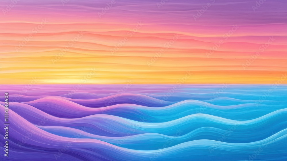 Vibrant Tropical and Exotic Sunset over a tropical ocean with vibrant hues of orange, pink, and purple, creating a romantic and serene atmosphere. Vibrant Tropical and Exotic Sunset over a tropical ocean with vibrant hues of orange, pink, and purple, creating a romantic and serene atmosphere.