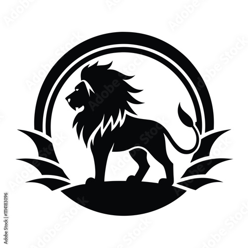 Wallpaper Mural Fierce Lion Logo Inspiration Vector Illustration Torontodigital.ca