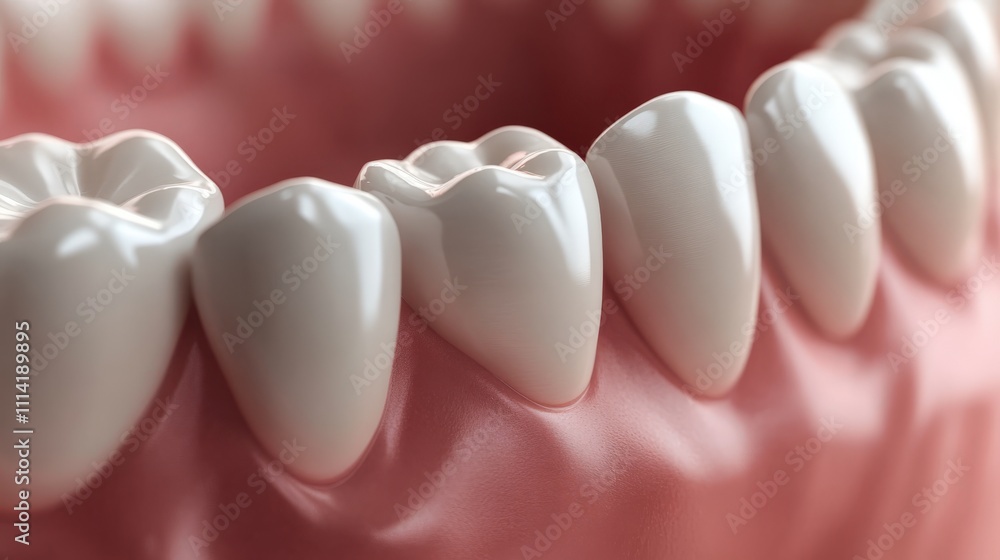 Close-Up Of Teeth Background Close-Up Of Teeth Background