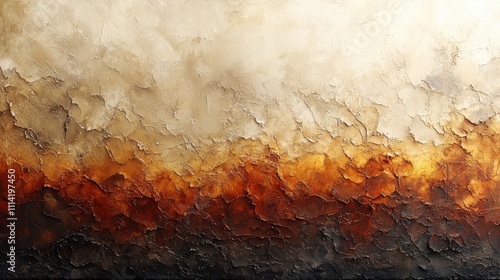 Abstract Textured Background with Warm Earthy Tones and Depth