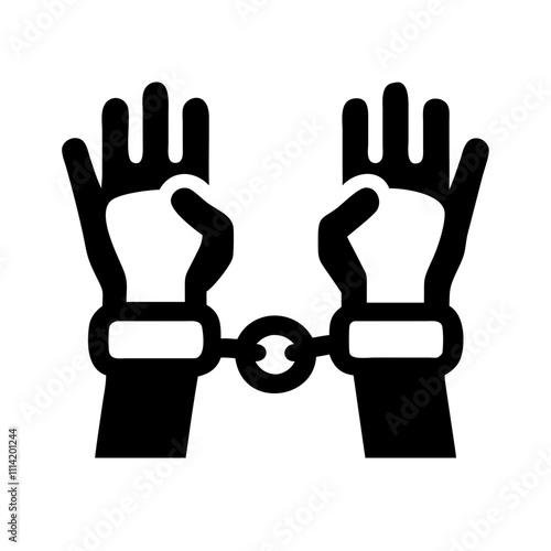 Handcuffs and Bound Hands icon