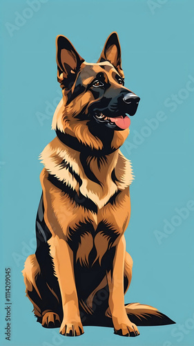 German shepherd dog